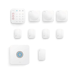 Nuevo kit de 10 piezas Ring Alarm de Amazon (2.ª generación) | Sistema de seguridad para el hogar compatible con Alexa y con vigilancia asistida opcio en oferta