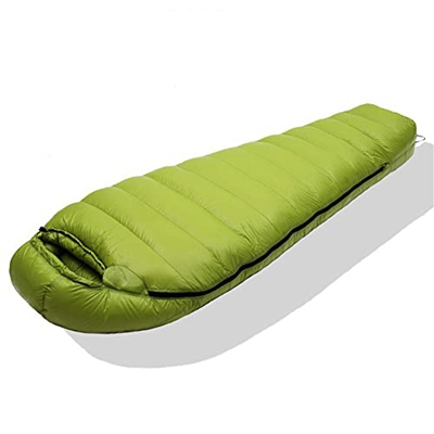 -25 ~ -10 ° C 800 Fill Power Mummy Saco de Dormir para 3-4 Estaciones y Clima frío, Sacos de Dormir para mochileros, Saco de Dormir para Acampar para 