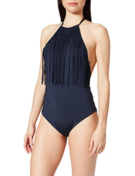 Tommy Hilfiger One Piece Traje de baño de una Sola Pieza, Navy Blazer, X-Small para Mujer en oferta