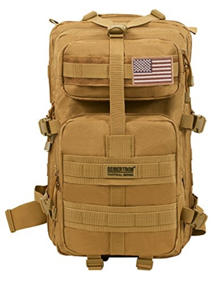 Seibertron Falcon Mochila Asalto Compacto Paquete Cumbre Bolsa Khaki 37L