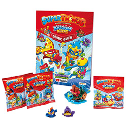 Starter Pack Superthings Kazoom Kids Cómic-Guía Superthings Kazoom Kids Superzings Serie 8 características