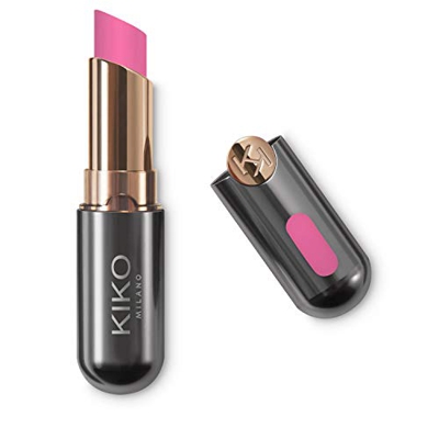 Kiko Milano Unlimited Stylo 08 Labial Cremoso de Larga Duración Hasta 10 Horas con Acabado Semimate, Magnolia Pink