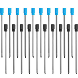 2,75 Pulgadas 20 Piezas de Recambios de Bolígrafo para Bolígrafos de Stylus de Cristal Diamante y Bolígrafos de Punta de Bola con Bolsa de Terciopelo  características