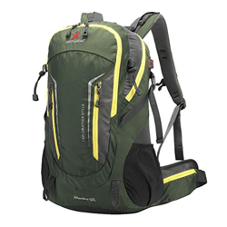Local Lion Mochila de Montaña Acampada 40L al Aire Libre Impermeable Macutos de Senderismo Camping Viaje Hombres Mujeres Unisex de Nylon en oferta