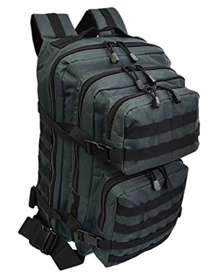 Normani - Mochila de exterior, multifunción, militar, robusta (50 L), color gris, tamaño xx-large, volumen 50liters