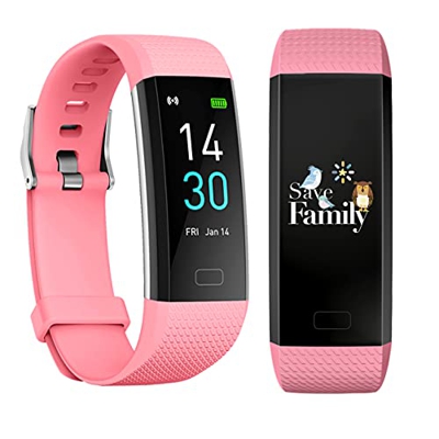 Kids Band SAVEFAMILY. Pulsera de Actividad para niños y Adolescentes. Monitor de Salud, Sueño, Temperatura, 16 Modos de Deporte, Fotos a Distancia. Fo