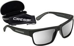 Cressi Ipanema Sunglasses Gafas de Sol, Unisex Adulto, Gris/Lentes Plata Espejo, Talla única características