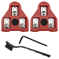 2 tacos de pedal de bicicleta compatibles con look Delta Pedales Unisex Cleat Bicicletas Tacos Set con tornillos Arandelas para interior Ciclo de mont precio