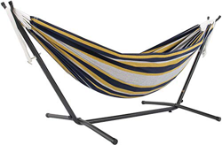 Vivere UHSDO8-38 - Hamaca con Soporte Incluido, Multicolor, 250 cm, Doble, diseño, Serenity en oferta