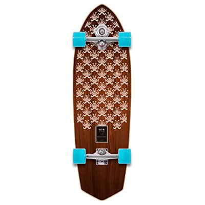 YOW Padang 34" Power Surfing Series Surfskate Skateboard, Adultos Unisex, Multicolor (Multicolor), 10" x 34.0