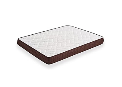 HOGAR24 ES Colchón de Espumación Visco-Brown con Doble Capa Viscosoft, 135x190cm