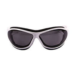 Ocean Sunglasses Tierra de Fuego - Gafas de Sol polarizadas - Montura: Blanco Mate - Lentes: Ahumadas (12200.3) en oferta