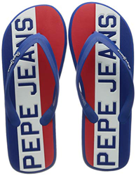 Pepe Jeans Whale TIMY, Sandalia. Hombre, 541french Blue, 45 EU precio