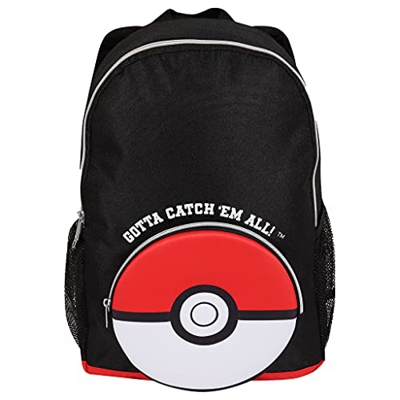 Pokemon Catch Em All empuje la bola Niños Mochila, mercancía oficial | Volver a la escuela, Mochila los, niños Bolsas, Idea del regalo de cumpleaños p