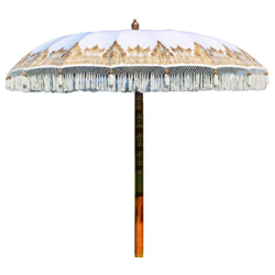 Sombrilla Balinesa Parasol 2,5 metros diámetro Paradise Luhur características