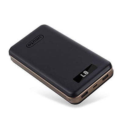 iMuto Powerbank 27000 mAh batería externa Power Bank PD 45W Power Delivery batería externa USB C cargador portátil 3 puertos USB para iPhone, iPad, Sa