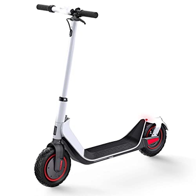 urbetter Patinete Eléctrico Adultos, Motor de 500W hasta 35 Km/h, 35 Km de Largo Alcance, Batería de 36V 10.4AH, G-MAX 10 Pulgadas Scooter Electrico P