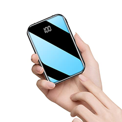 Power Bank 10000mAh USB Cargador Portátil Batería Externa Compatible para iPhone 12 11 X 8 7 Plus iPad Samsung Galaxy Teléfono móvil Android Nitendo S precio