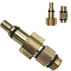 Stone Banks Adaptador de Rosca Macho y 1/4" Hembra Conector Lanza de Espuma Dispensador de Jabón Adaptador Compatible con LAVOR y HUTER Parciales Mode precio