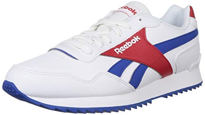 Reebok Royal Glide RPLCLP, Zapatillas de Running Hombre, Blanco/VECBLU/VECRED, 43 EU