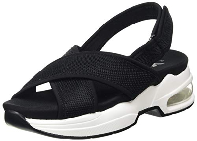 XTI 42752, Sandalia Mujer, Negro, 40 EU