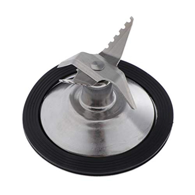 Fenteer Pieza de Repuesto de Cuchilla de Hielo de Acero Inoxidable 80 mm, Lavable Y Reutilizable, para Batidoras Braun 4184 Mx2000 Y Mx2050
