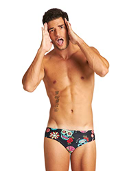 ARENA Bañador Slip Hombre Crazy Skulls Carnival precio