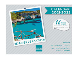 Finocam Calendario de Pared 2021 2022 Mes vista Septiembre 2021, Diciembre 2022 16 meses 300X225 Imágenes 16 meses Bellezas de la Costa Catalán características