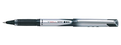 Pilot - V-Ball Grip 07 - Roller tinta líquida punto medio - Negro - (Caja 12 unidades)