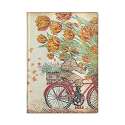 Paperblanks Agendas de 12 Meses Flexis de Tapa Blanda 2022 Primavera Holandesa | Apaisado | Midi (125 × 175 mm) precio
