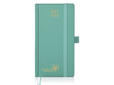 Agenda 2021 2022 Semana Vista Aprox. A6 - Agenda Escolar 2020-2021 (agosto 2021 - agosto 2022) con Páginas de Notas y Dirección, Tamaño Bolsillo 9 x 1