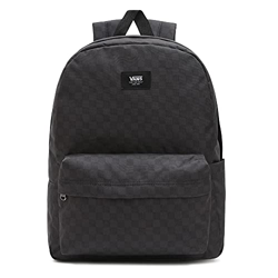 Vans Old Skool Check Backpack, Mochila Unisex Adulto, Negro-carbón, Talla única en oferta
