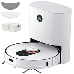 ROIDMI Eve Plus Robot Aspirador con estación de succión automática, Potencia de Succión de 2700 Pa, Barre y Pasa la mopa o Friega, Navegación Intelige características