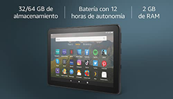 Tablet Fire HD 8, pantalla HD de 8 pulgadas, 64 GB (Negro) - Con publicidad precio