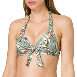 Esprit Panama Beach NYRunderwwire Halterneck Bikini, 345, 100C para Mujer en oferta