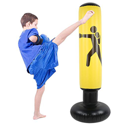Columna de Boxeo de 155cm para Adultos, Columna de Alivio del estrés Bolsa de Arena para Entrenamiento Pesado Bolsa de Arena para Adolescentes y Adult en oferta