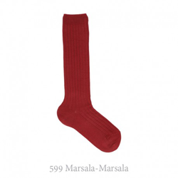 Calcetín Alto Canalé Condor. 4 599-marsala en oferta