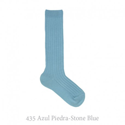 Calcetín Alto Canalé Condor. 2 435-azul Piedra precio