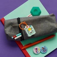 DOTS 41940 Adorno para Mochila: Unicornio, Set para Niños, Juegos de construcción