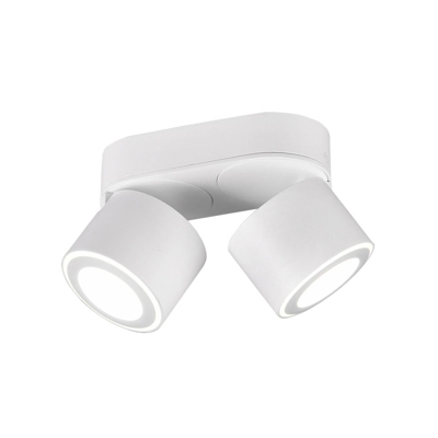 Lindby Lowie foco LED, 4 luces, blanco