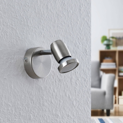 ELC Simano foco LED, níquel, 1 luz