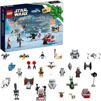 Star Wars 75307 , Calendario de Adviento, Juguetes de Navidad, Juegos de construcción