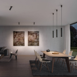 Ribag Vertigo foco de techo 1 luz 4.000K negro precio