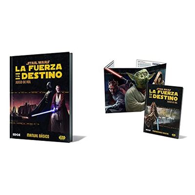 Fantasy Flight Games Star Wars: La Fuerza Y El Destino Español, Multicolor (Ffswf02) + Star Wars: La Fuerza Y El Destino Pantalla del DJ Español, Colo