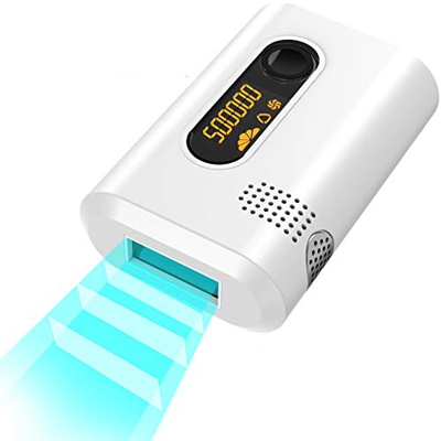 Soglen Dispositivo de Depilación IPL para Mujeres Hombres con Flashes Depilación Permanente para La Depilación para Las Axilas De La Cara Brazo De La 