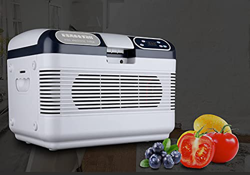 Nevera Eléctrica Portátil Refrigerador de 12L para refrigerador 75W refrigerador de compresores Mini refrigerador portátil con nevera con DIRIGIÓ Most precio