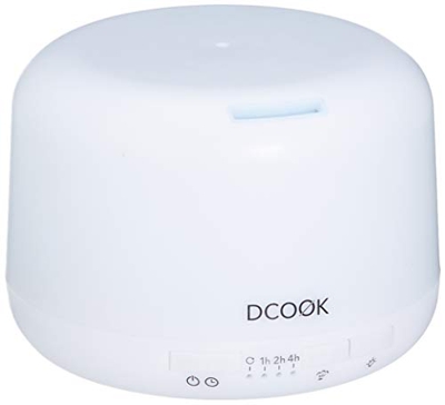 Dcook HUMIDIFICADOR Aroma 7 Colores, Negro, Estandar
