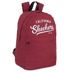 SKECHERS - Mochila Tipo Casual Unisex Adulto con Bolsillo Interior para iPad Tablet para Uso Diario Prática, Versátil y Ligera S905, Color Rojo Jester características