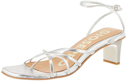 Gioseppo Delmar, Zapatos de Vestir par Uniforme Mujer, Plata, 38 EU en oferta