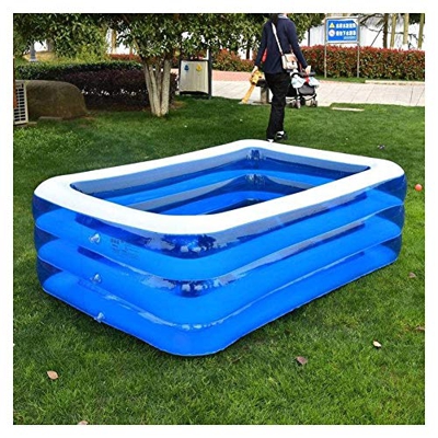 GAOTTINGSD Piscinas Hinchable 3 Capas Portátil Entorno De La Piscina Inflable De PVC Caliente Hijos Adultos Bañera Baño Plegable Al Aire Libre del Bal